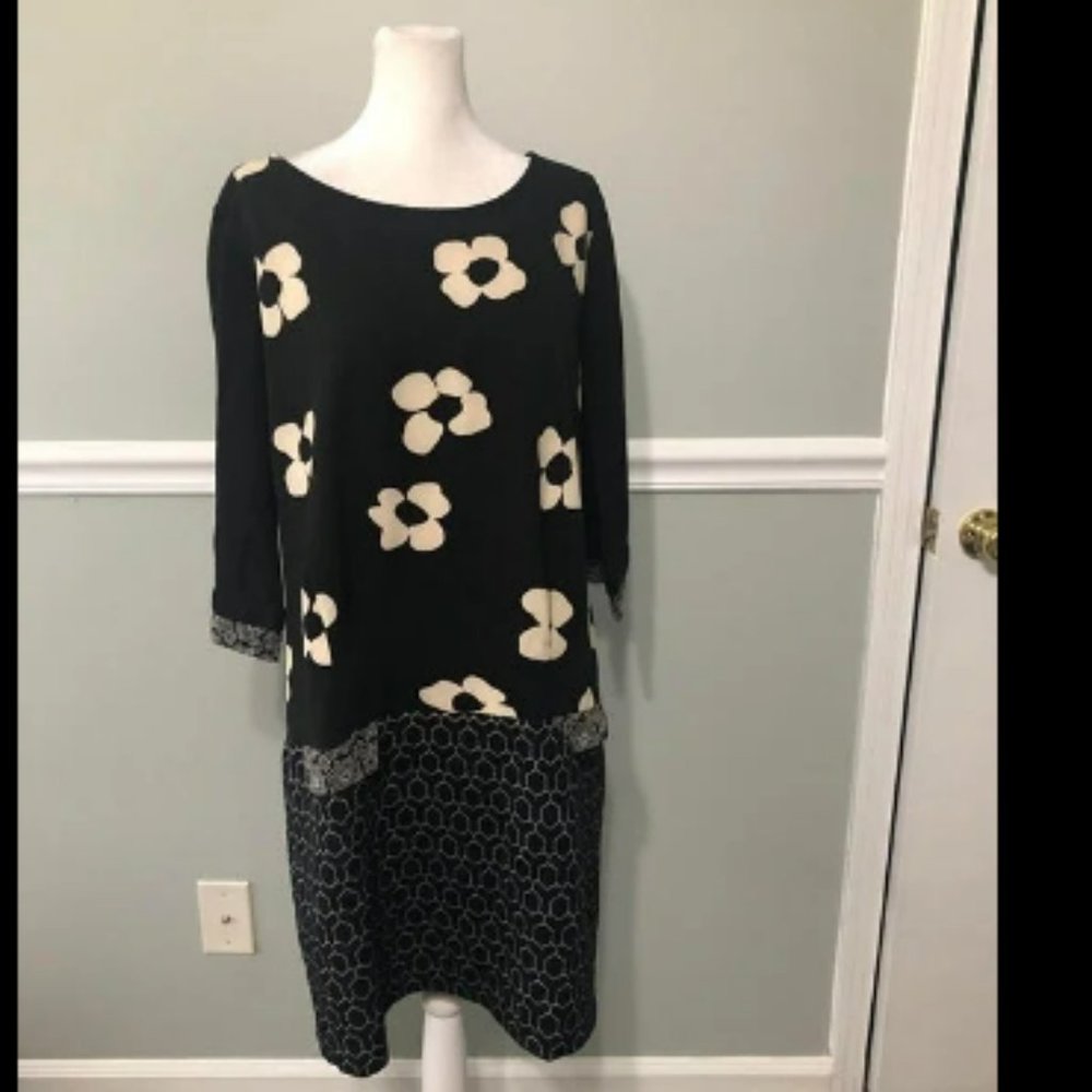 Save the Queen Mod Drop Waist Dress Fits Sz M